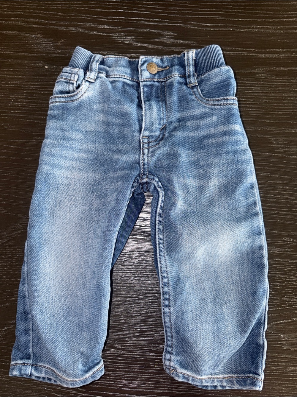 Levi's Kids Washed Blue Denim Jeans